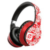 Escape - Wireless Stereo Headphones with Built-in Microphone, Red - 80-BT945 - Mounts For Less