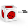 Extension Powercube Extended 5 Outlets 1.5M 4.9ft - Red - 06-0093 - Mounts For Less