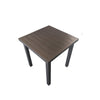 F. Corriveau International - Bistro Table, 28'' x 28'', Aluminum Frame, For Outdoor Use, Black - 101-LT26SQL-011-F51 - Mounts For Less