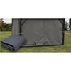 F. Corriveau International - Curtain for Gazebo 10 'x 10', Water resistant, Charcoal - 101-B101020-CUR-280 - Mounts For Less