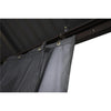 F. Corriveau International - Curtain for Gazebo 10 'x 10', Water resistant, Charcoal - 101-B101020-CUR-280 - Mounts For Less