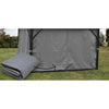 F. Corriveau International - Curtain for Gazebo 10' x 14' , Water resistant, Gray - 101-B101419-CUR-283 - Mounts For Less