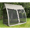 F. Corriveau International - Hammock with Awning and Mosquito Net, Black - 101-MHS007X-F72-277 - Mounts For Less