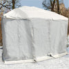 F. Corriveau International Hivernal Cover Winter Shelter Only for Gazebo 12' x 16' White - 101-B121616-COV-213 - Mounts For Less
