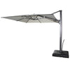 F. Corriveau International - Oasis Square Umbrella, 10' x 10', UV Resistant Fabric, Beige - 101-NUHK07A-F76-289 - Mounts For Less