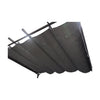 F. Corriveau International - Pergola Sans Luis 10'x12' with Retractable Roof, Black - 101-B101255-F32-118 - Mounts For Less