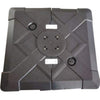 F. Corriveau International - Plastic Umbrella Base, 33" x 33" x 6.7", Black - 101-NUB007B-PLA-BLK - Mounts For Less