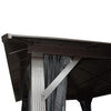 F. Corriveau International Seoul Gazebo 10 ft x12 ft with Galvanized Steel Roof - 101-B101224-FNE-POL - Mounts For Less
