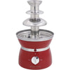 Frigidaire - 3 Tier Chocolate Fountain, Retro Style, Red - 67-APECF150-RED - Mounts For Less