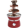 Frigidaire - 3 Tier Chocolate Fountain, Retro Style, Red - 67-APECF150-RED - Mounts For Less