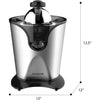 Frigidaire - Electric Juicer, 160 Watts, Stainless Steel - 67-APECTJ1600S - Mounts For Less
