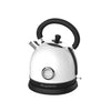 Frigidaire - Retro Electric Kettle with Temperature Gauge, 1.8L Capacity, Stainless Steel - 67-APEKET125-WHITE - Mounts For Less