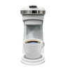 Frigidaire - Single Serve K-Cup or Ground Coffee Maker, White - 67-APECMK110-WHITE - Mounts For Less