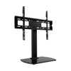 GlobalTone - 32 '' to 65 '' Flat Panel TV Table Mount, Maximum 40kg, VESA 600x400 with Tempered Glass Base, Black - 95-03427 - Mounts For Less