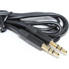 GlobalTone Audio Cable 3.5MM Male/Male 15 Ft Black SLIM - 07-0129 - Mounts For Less