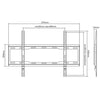 GlobalTone Fixed wall mount ULTRA-SLIM for PLASMA LCD LED 37"-70" ECONO - - Mounts For Less