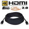 GlobalTone HDMI Cable High Speed Optical 4Kx2K, 4096x2160, 10.2Gbps, 100m (328pi) - 22-0012 - Mounts For Less