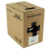 GlobalTone In-Wall Speaker Cable 500ft 18 AWG FT4 in pull-thru box white - - Mounts For Less