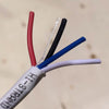 GlobalTone In-Wall Speaker Cable 500ft 4x18 AWG FT4 in pull-thru box white - - Mounts For Less
