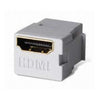 GlobalTone Keystone connector HDMI coupler F/F White - 95-02027 - Mounts For Less
