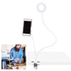 GlobalTone - Phone Holder with Ring Light for Selfie, White - 95-03662 - Mounts For Less