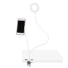 GlobalTone - Phone Holder with Ring Light for Selfie, White - 95-03662 - Mounts For Less