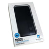 GlobalTone - Portable Power Bank/Charger, 10,000 mAh Capacity, Black - - Mounts For Less