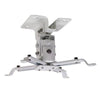 GlobalTone Projector Ceiling Mount Short Pole 5.5" Max 22 Lbs White - 95-03158 - Mounts For Less