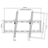 GlobalTone Tilt wall mount ULTRA-SLIM for PLASMA LCD LED 37"-70" ECONO - - Mounts For Less