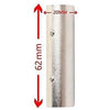 GlobalTone XLR Male to XLR Male Adapter 3 Pin Microphone Plug Silver - 95-03045 - Mounts For Less