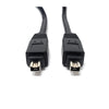 Globaltone 01141 IEEE 1394 Firewire 4 PIN 4PIN 10 Ft Black - 95-01141 - Mounts For Less