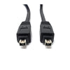 Globaltone 01142 IEEE 1394 Firewire 4 PIN 4PIN 15 Ft Black - 95-01142 - Mounts For Less