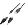 Globaltone 01145 IEEE 1394 Firewire 6PIN 2USB 6 Ft Black - - Mounts For Less