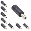 Globaltone 03534 2.1mm Female to 2.5mm Male DC Adaptor Pack of 10 - 95-03534X10 - Mounts For Less