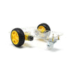 Globaltone 03541 Smart Motor Robot Car Chassis Battery Box Kit Speed Encoder for Arduino - 95-03541 - Mounts For Less
