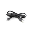 Globaltone 03547 1m USB to Micro USB with Switching Power Cord for Raspberry Pi 3 Zero W Black - 95-03547 - Mounts For Less