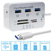 Globaltone Hub USB-C 3.0, Card Reader SD/Mini SD/Micro SD - 95-03489 - Mounts For Less