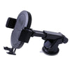 Globaltone Wireless Qi Phone Car Mount Holder with suction and induction charger - 60-0329 - Mounts For Less