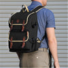 Gogroove DSLR Camera Backpack Black GGBCCBK100BKEW - 78-130896 - Mounts For Less