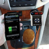 Gogroove Flexsmart X3 Compact Bluetooth FM Transmitter for Car Black GGFSX3M100BKEW - 78-131360 - Mounts For Less