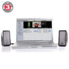 Gogroove Sonaverse O2 PC Computer USB Powered Speakers with Aux Input Grey GGSVO20100GYUS - 78-122783 - Mounts For Less