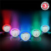 Gogrouve Adjustable Color Projection Ambience Light with LED Bulb Multicolor ENMBCST100WTEW - 78-122562 - Mounts For Less