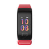 HEALTHme Smart Watch with Activity Monitoring Bluetooth Android IOS Red - 95-03505 - Mounts For Less