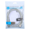 HP - Cat5E F / UTP Ethernet Network Cable, 100 MHz, 100 Mbps, RJ45, 1 Meter Length, Gray - 95-DHC-C5E-FTP-01M - Mounts For Less
