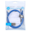 HP - Cat6 F / UTP Ethernet Network Cable, 250MHz, 1Gbps, RJ45, 1 Meter Length, Blue - 95-DHC-CAT6-FTP-01M - Mounts For Less