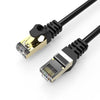 HP - Cat7 F / FTP Ethernet Network Cable, 600MHz, 10Gbps, RJ45, Length 3 Meter, Black - - Mounts For Less