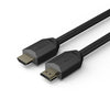 HP - High Speed HDMI 2.0 Cables, 18 Gpbs, 4K (4096x2160), 30 AWG, 60 Hz, 2 Meter Length, Black - 95-DHC-HD01-02M - Mounts For Less