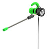HP In-Ear Stereo Gaming Headphones with Volume Control and Detachable Microphone, Green - - Mounts For Less