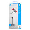 HP In-Ear Stereo Gaming Headphones with Volume Control and Detachable Microphone, Red - 95-DHE-7004-RED - Mounts For Less