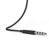 HP In-Ear Stereo Headphones with Volume Control and Microphone, Black - 95-DHE-7000-BLACK - Mounts For Less